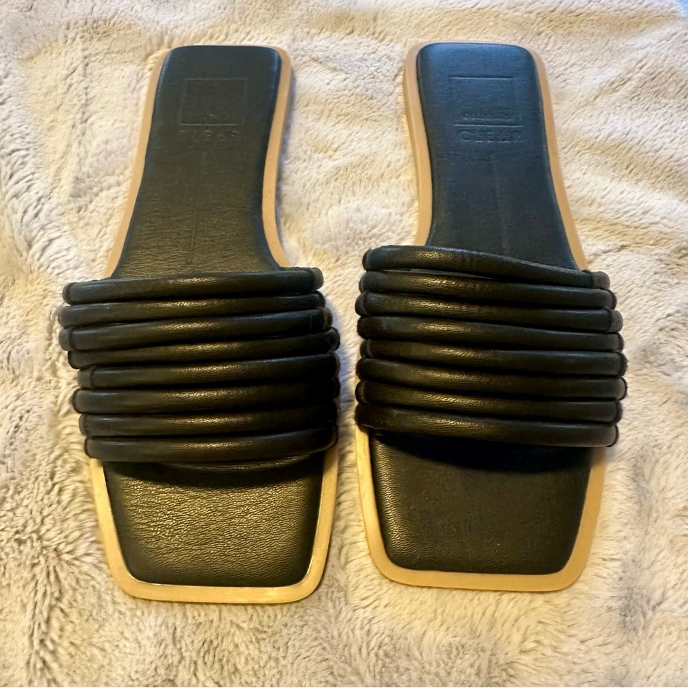 Dolce Vita Clear Black sandals